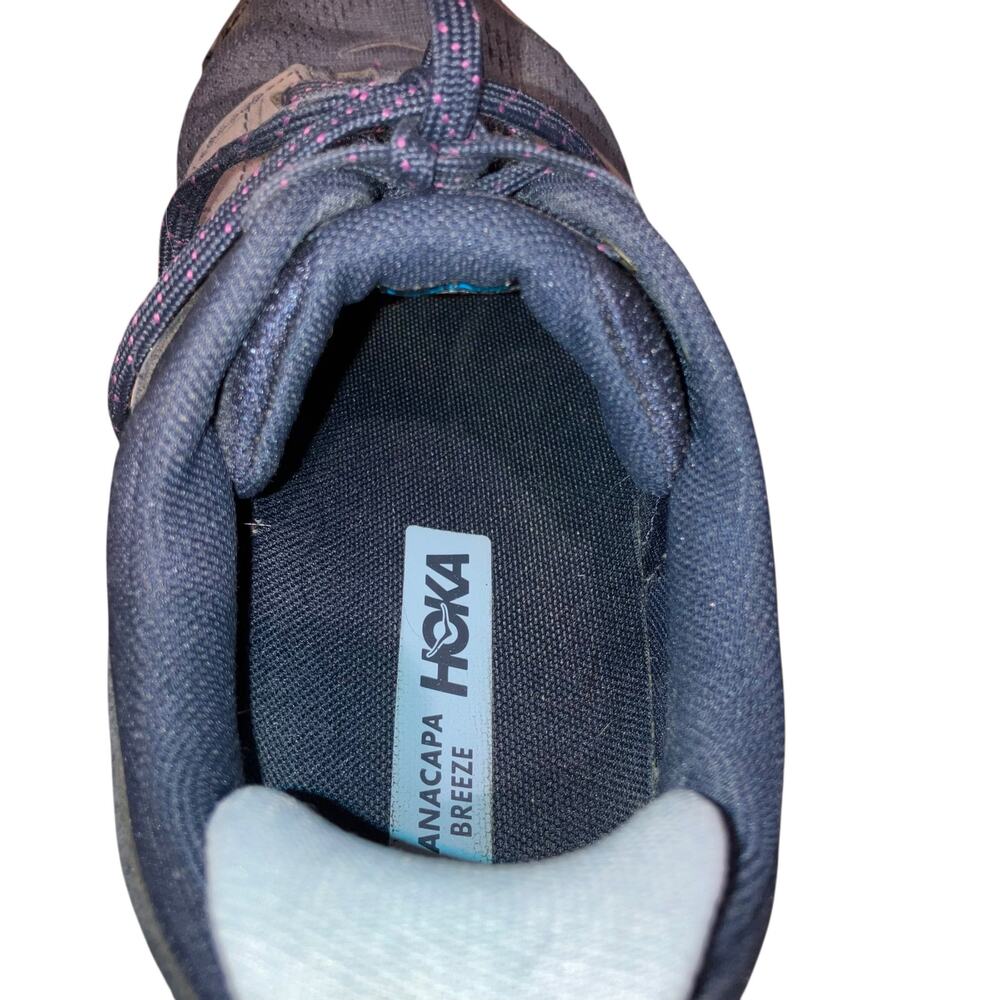 Hoka Women’s Navy Blue Anacapa Breeze Low Trail Running Shoe-size 9 - Picture 5 of 9